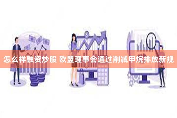 怎么样融资炒股 欧盟理事会通过削减甲烷排放新规