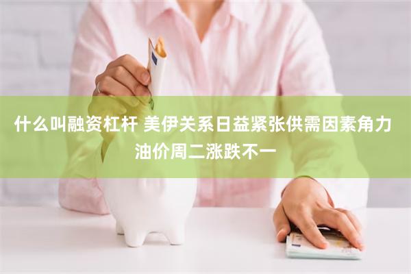 什么叫融资杠杆 美伊关系日益紧张供需因素角力 油价周二涨跌不一