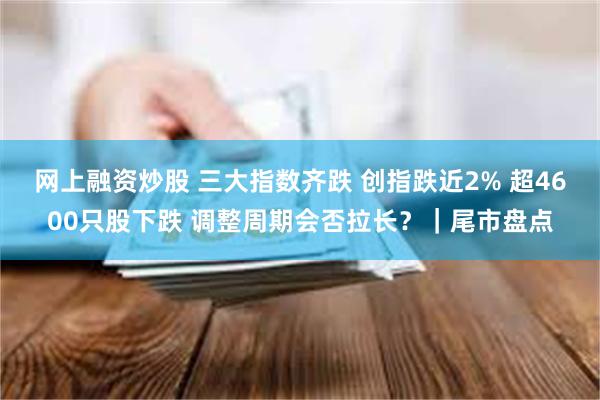 网上融资炒股 三大指数齐跌 创指跌近2% 超4600只股下跌 调整周期会否拉长？｜尾市盘点